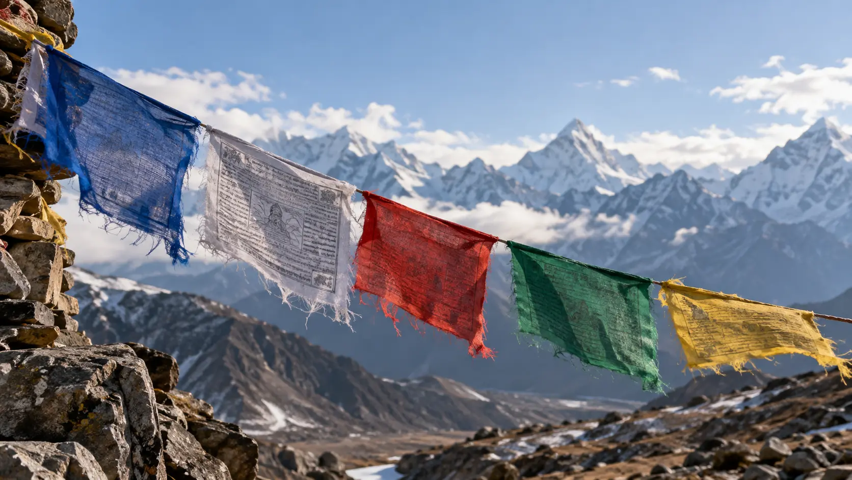 Couleurs tibétaines : leur symbolique et les associations à ne pas improviser